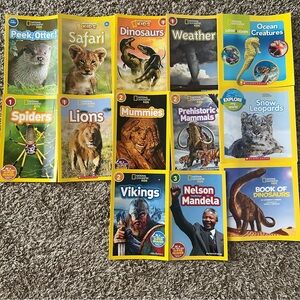 National Geographic Kids 13 Book Bundle Set